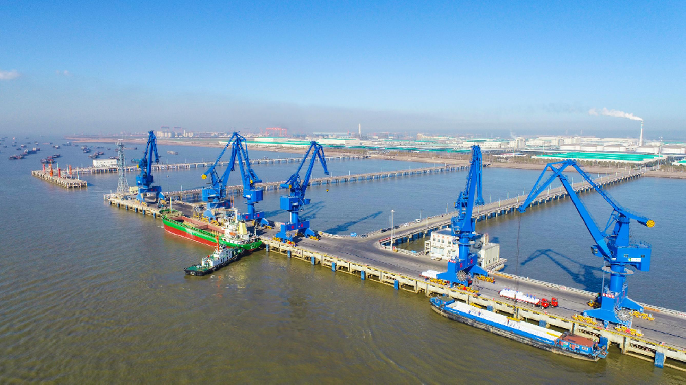 南通市物流协会副会长单位南通腾安物流有限公司——集散贸易一体化港区简介